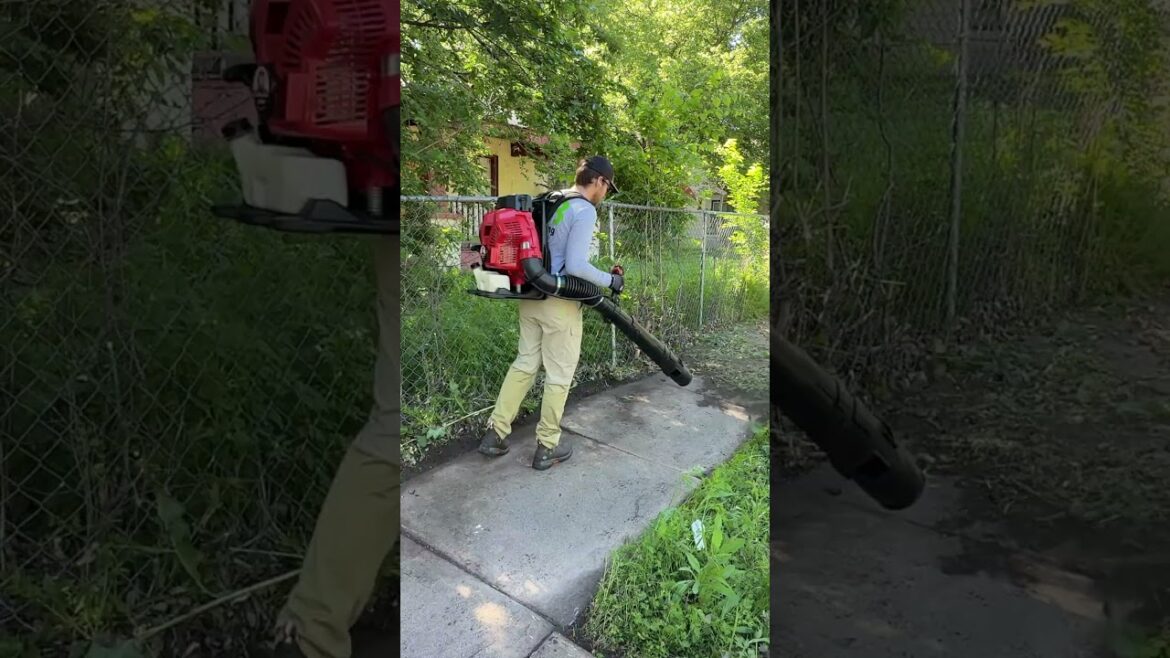 People had to STEP INTO TRAFFIC just to get by this house