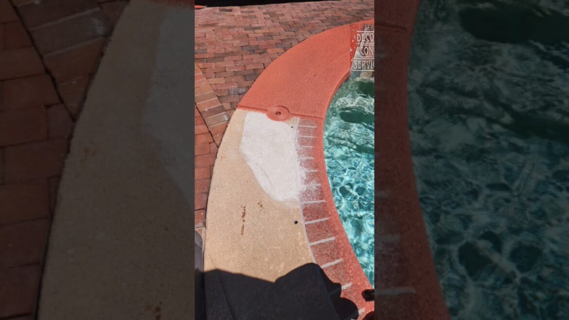 Pool Deck Restoration #backyard #concretepooldeck #new #beton #poolparty #short #concreto #concrete Pool Deck Restoration #backyard #concretepooldeck #new #beton #poolparty #short #concreto #concrete