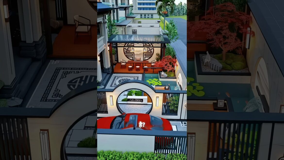 Design that attracts jealousy🤐 #shorts #homedecor #landscape #construction