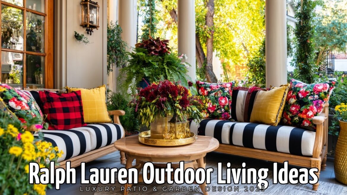 Ralph Lauren Outdoor Living Ideas | Luxury Patio & Garden Design 2025 Ralph Lauren Outdoor Living Ideas | Luxury Patio & Garden Design 2025