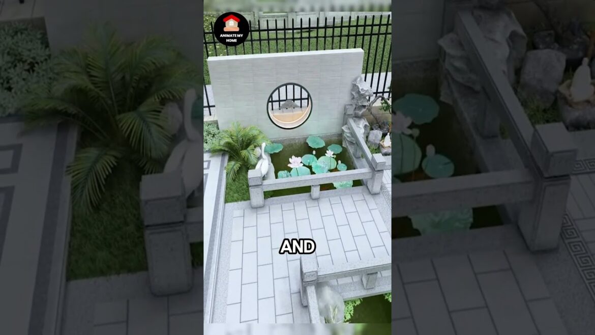 A Peaceful World in a Tiny Yard!