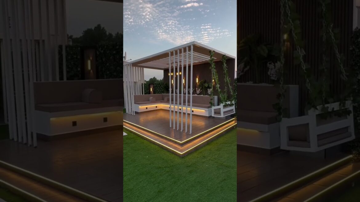Top Modern Pergola Design Ideas 2025||Backyard Patio Design!Terrace And RoofTop Garden#PergolaDesign