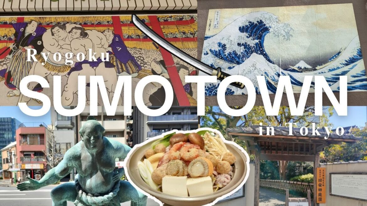 Sumo Practice & Sumo Wrestler’s Lunch/Japanese Garden, Sword & Hokusai Museum in Ryogoku Sumo Town Sumo Practice & Sumo Wrestler’s Lunch/Japanese Garden, Sword & Hokusai Museum in Ryogoku Sumo Town