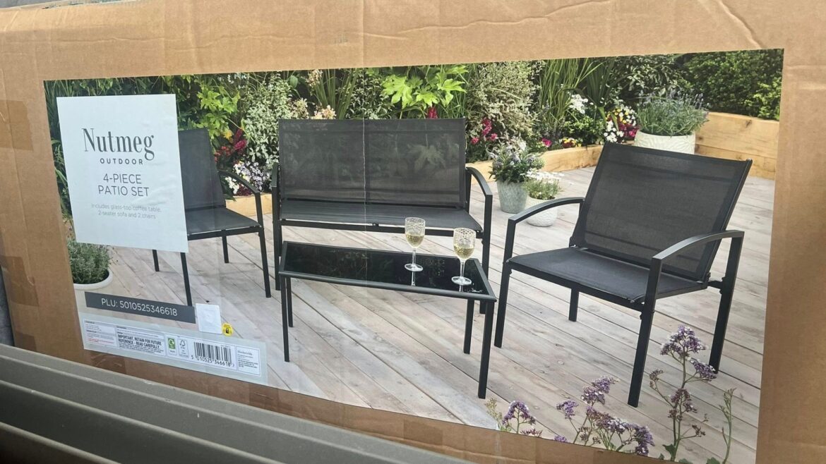 Garden furniture set 25% off at Morrisons… but here's why shopper said 'glad I didn't get there sooner'