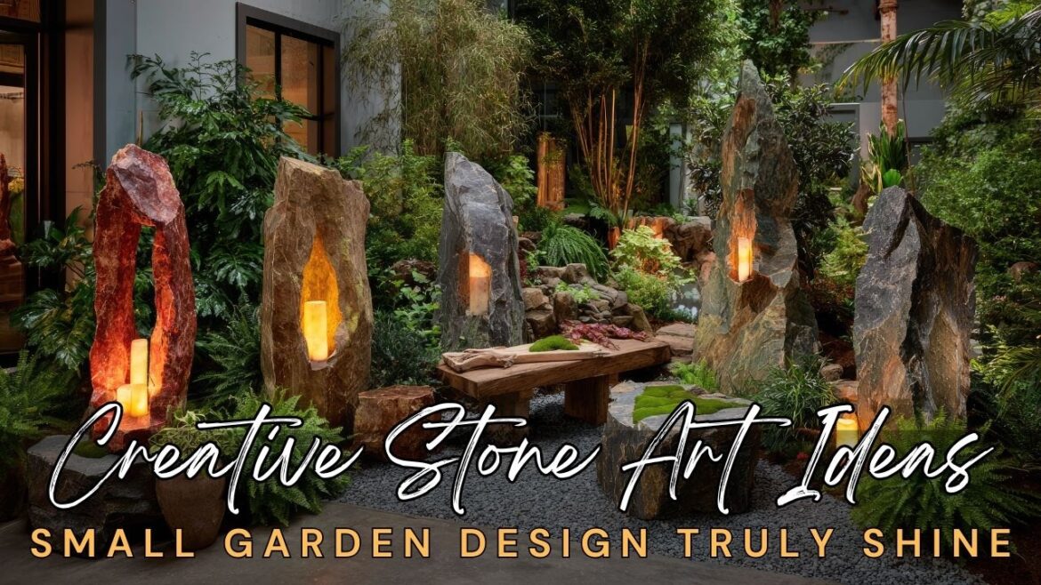 2025 Creative Stone Art Ideas That Make Your Small Garden Design Truly Shine! 2025 Creative Stone Art Ideas That Make Your Small Garden Design Truly Shine!