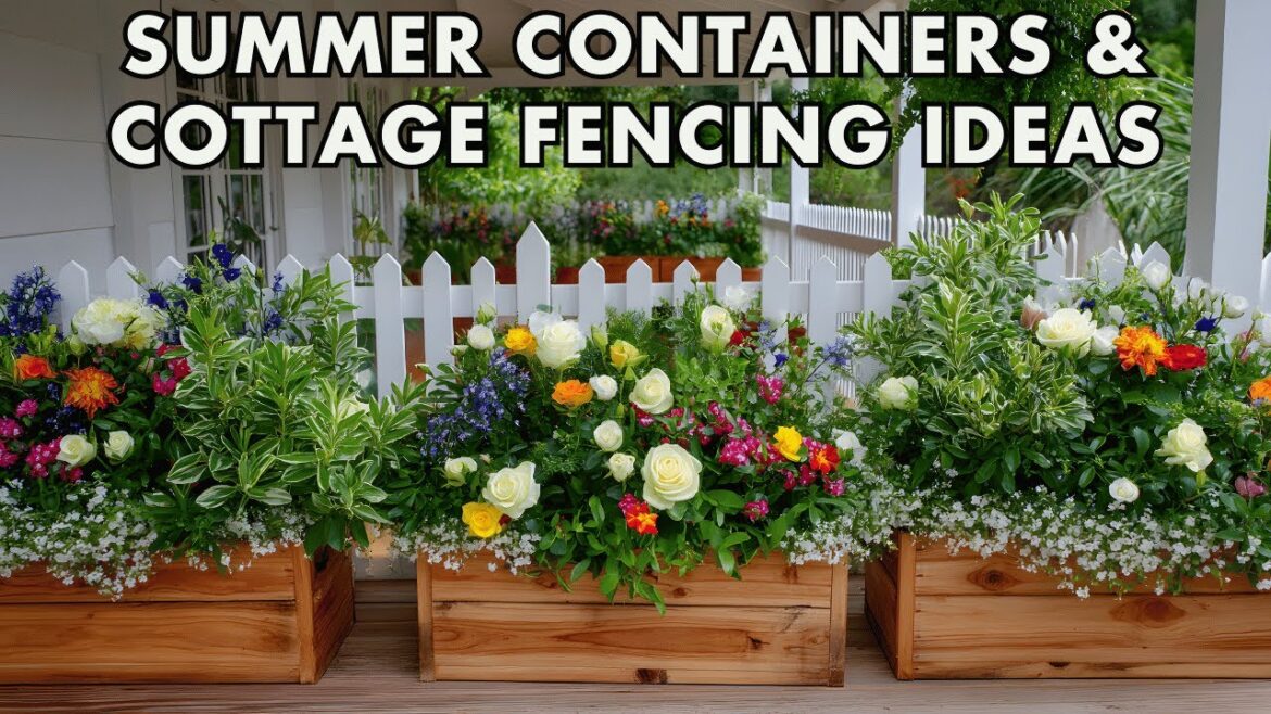 Charming Container Garden Upgrades for Summer 🌿 Budget-Friendly & Beautiful