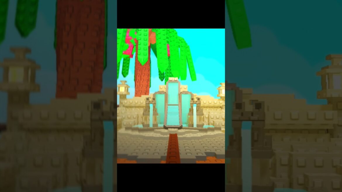 GROW A GARDEN DESIGN IDEA #12 🍎 [ WATERFALL ] #roblox #growagarden #designideas #waterfall #fontaine