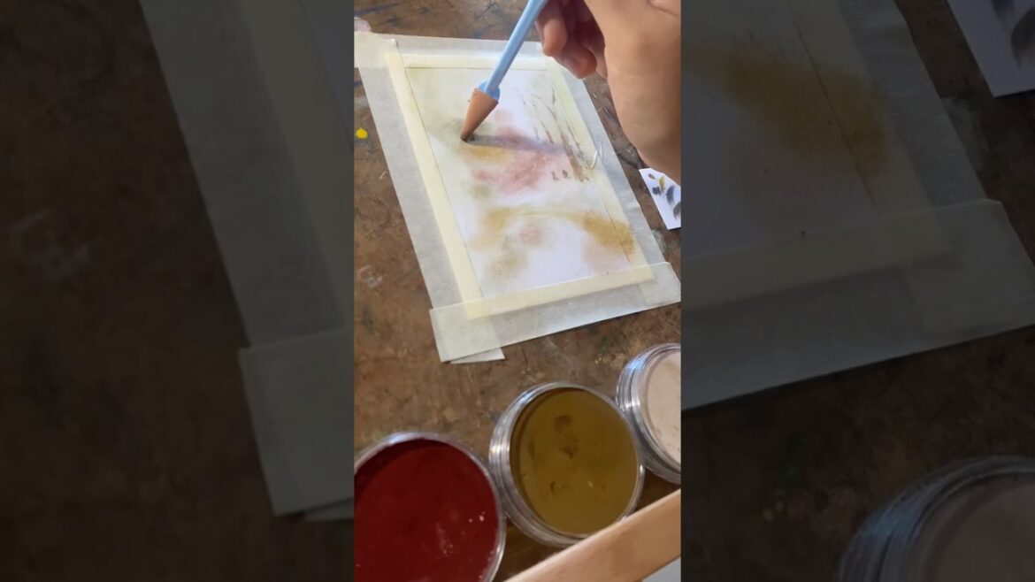 pan pastel study . japanese garden #art #painting #arttherapy #chill #panpastel