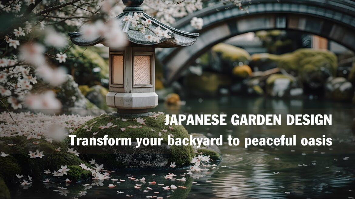 Transform Your Outdoor Space with Japanese Garden Design | Lanterns, Wooden Bridges & Zen Decor