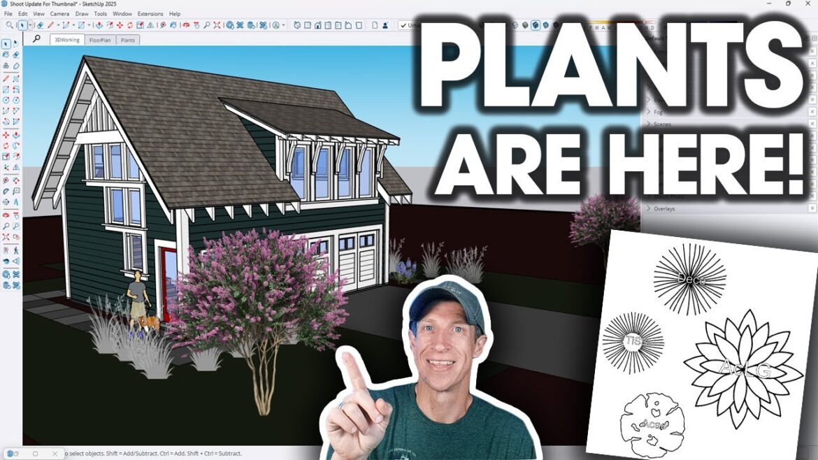 SketchUp Planting Plans: REVOLUTIONIZED! (Shoot Gardening Update)