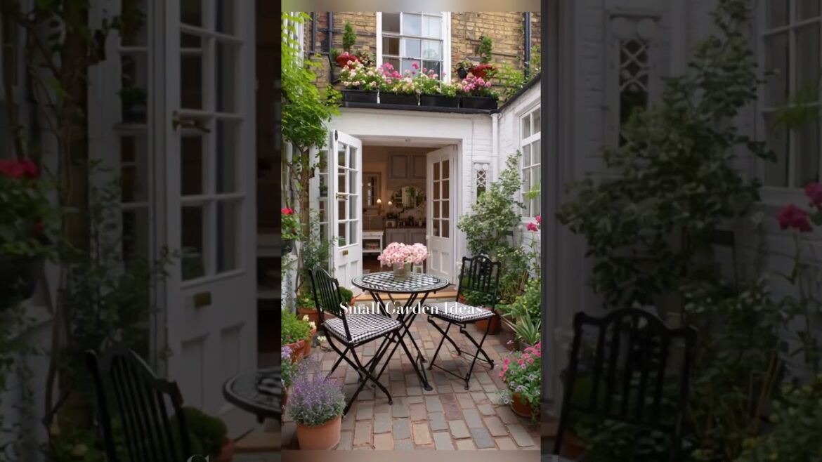 Very Small Garden Ideas #garden #gardendesign #smallgarden #smallgardenideas