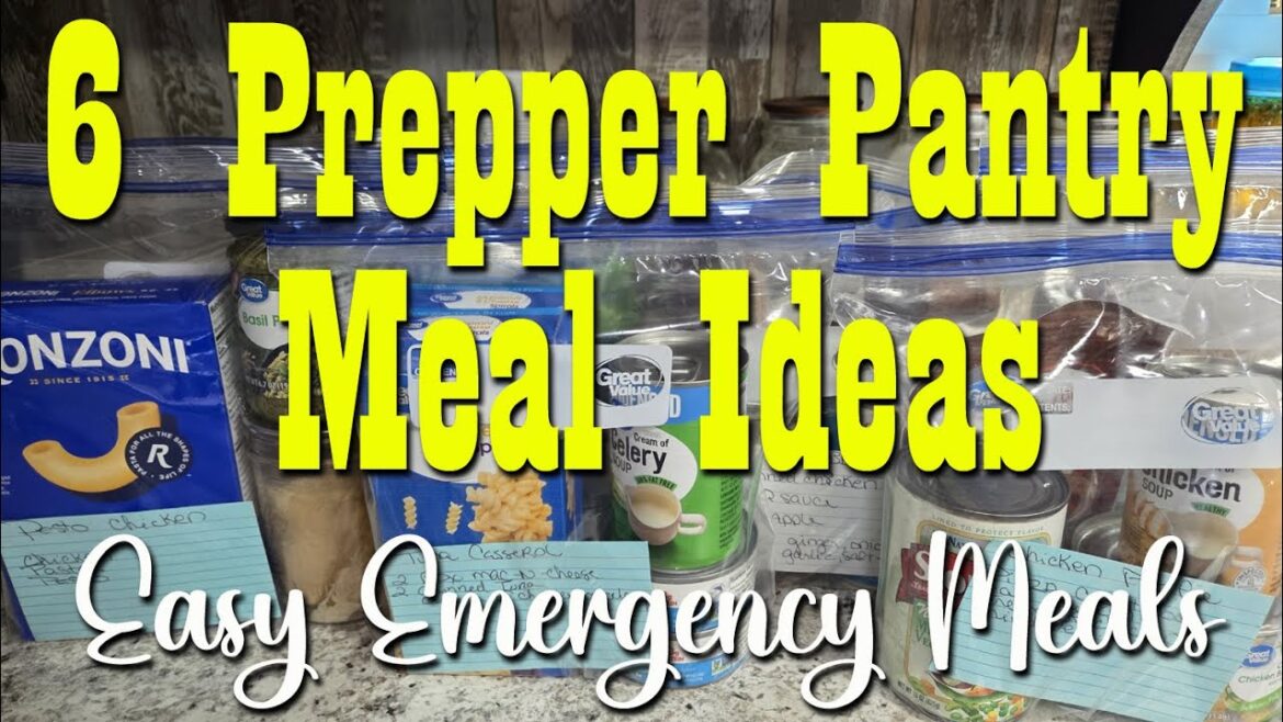 6 Prepper Pantry Meal Ideas ~ Quick Emergency Meals in a Bag 6 Prepper Pantry Meal Ideas ~ Quick Emergency Meals in a Bag