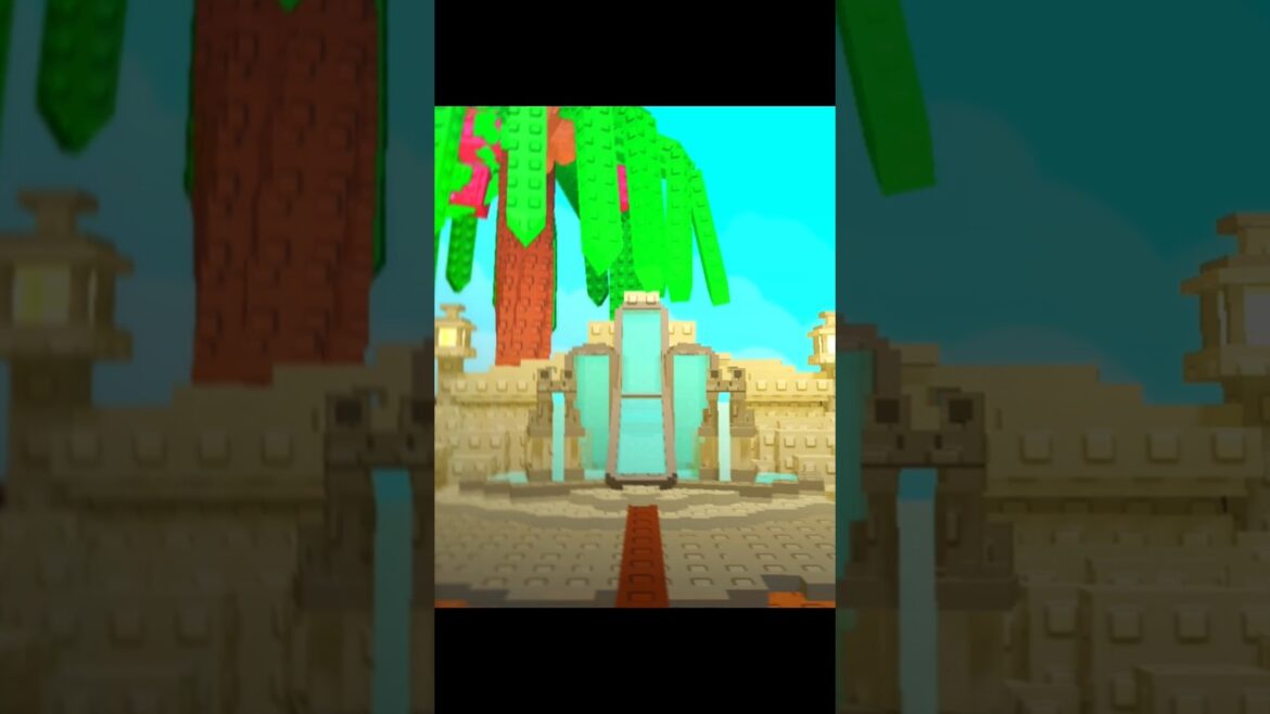 GROW A GARDEN DESIGN IDEA #12 🍎 [ WATERFALL ] #roblox #growagarden #designideas #waterfall #fontaine