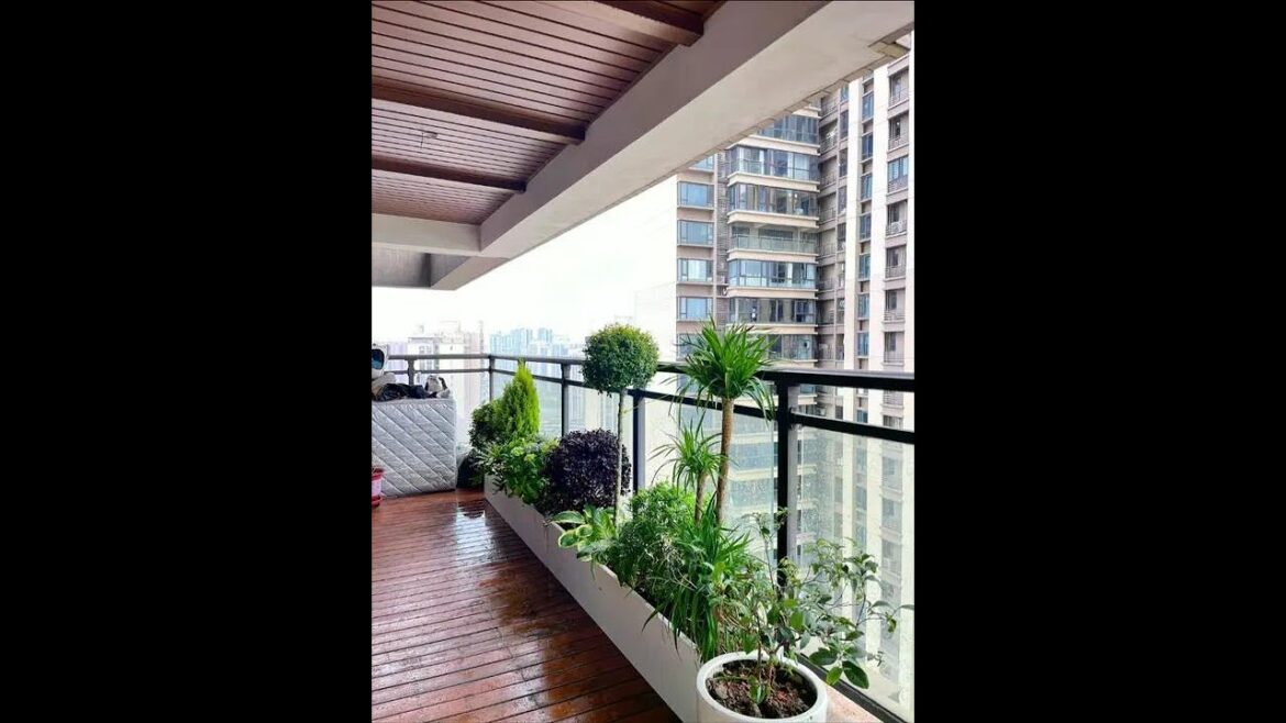 Make a small garden scene on the balcony and you won’t feel tired after work anymore. #Plant landsc Make a small garden scene on the balcony and you won't feel tired after work anymore. #Plant landsc