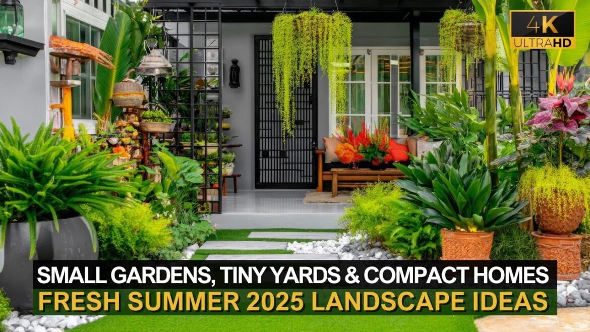 Fresh Summer 2025 Landscape Ideas for Small Gardens, Tiny Yards & Compact Homes Fresh Summer 2025 Landscape Ideas for Small Gardens, Tiny Yards & Compact Homes