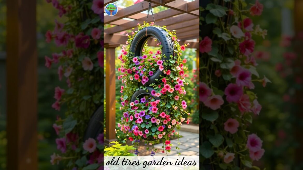 30 AMAZING Garden Decoration Ideas Using OLD TIRES 30 AMAZING Garden Decoration Ideas Using OLD TIRES