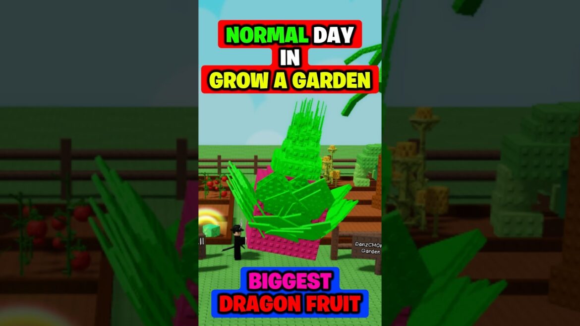 Normal Day in Grow a Garden Roblox🍅😂 #roblox #robloxshorts #growagarden