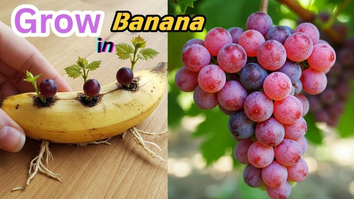 🌱Can You REALLY Grow PERFECT Grapes in Just 5 Minutes?🍇