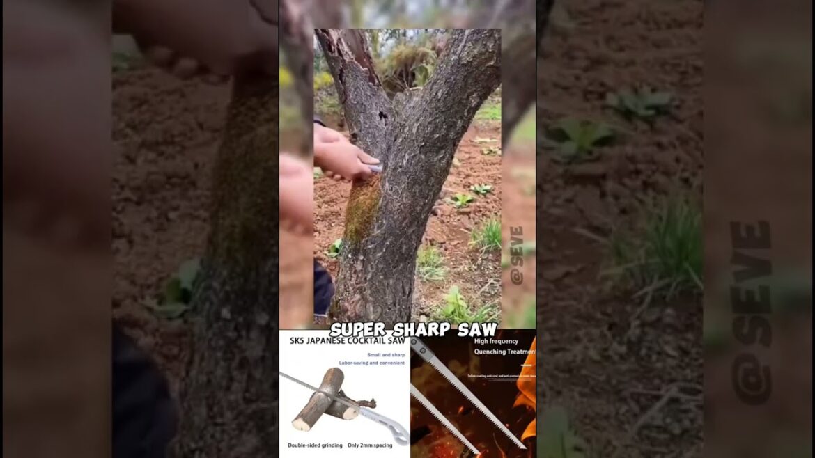 Super sharp Japanese mini saw