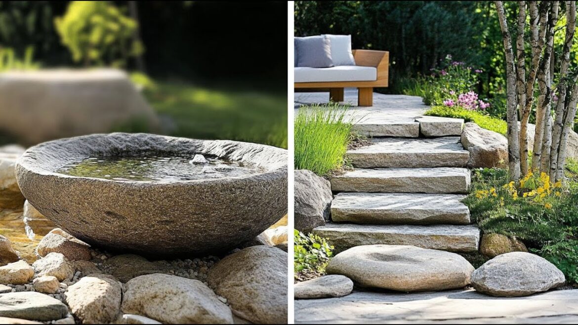 Natural Stone Magic – Peaceful Garden Ideas for a Cozy Outdoor Retreat Natural Stone Magic – Peaceful Garden Ideas for a Cozy Outdoor Retreat
