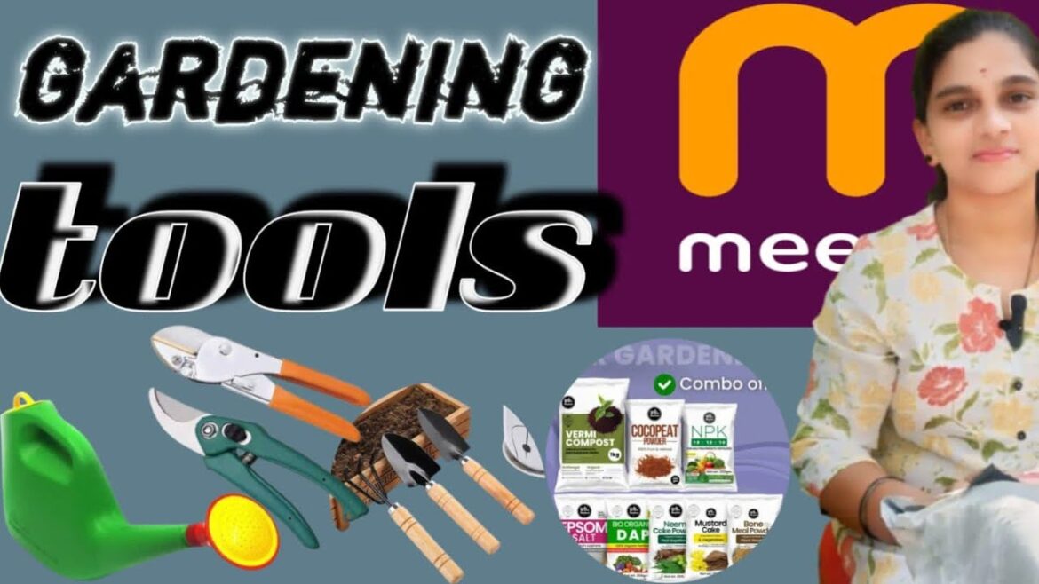 Gardening tools in meesho under ₹200 🪴 #meesho