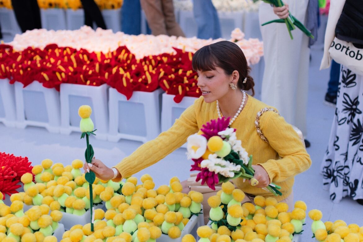 Artist Cj Hendry's super-viral Flower Market is coming to Rockefeller Center this September