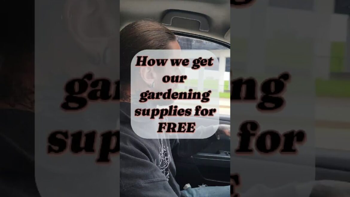 How We Get Our Garden Supplies for Free (You’ll Never Guess Where) How We Get Our Garden Supplies for Free (You'll Never Guess Where)