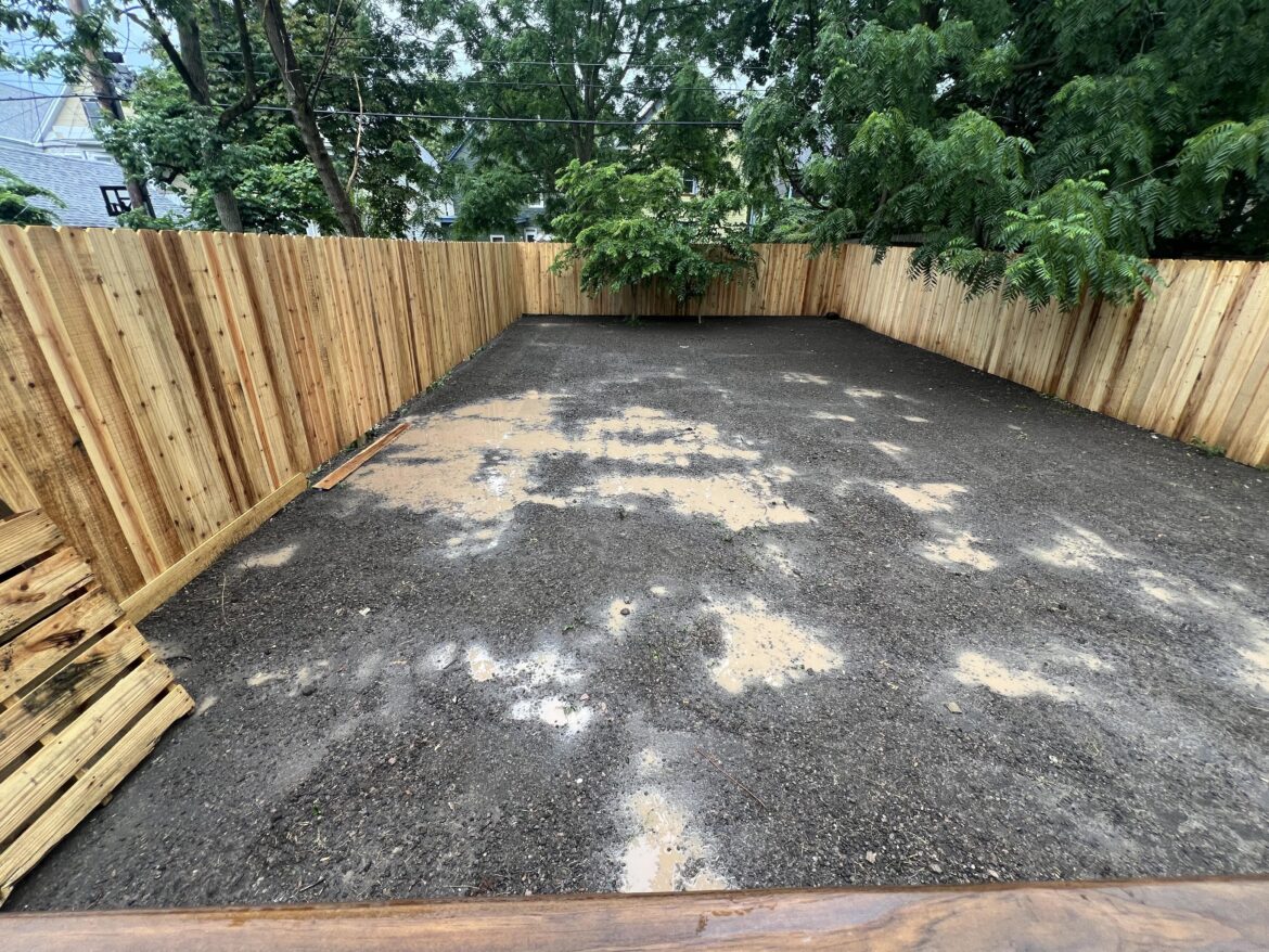 Should I fill these patches before I seed? WNY