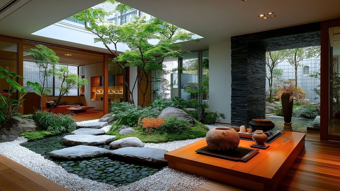 Japanese Style Indoor Garden Design Ideas Bring Nature Indoors