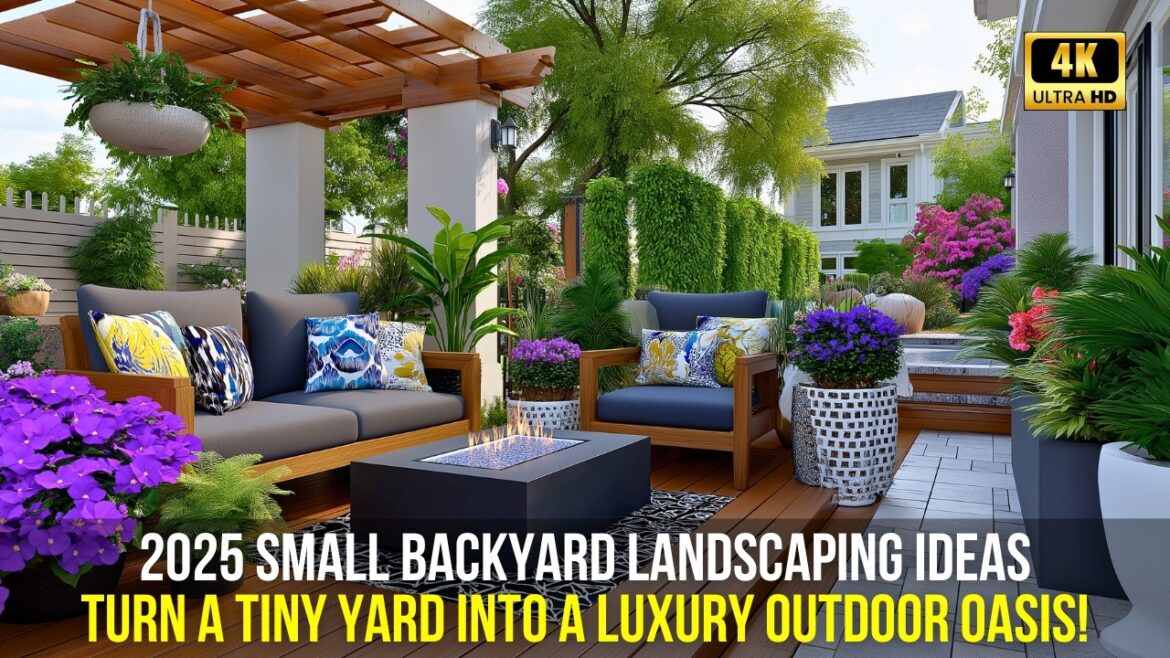 2025 Small Backyard Landscaping Ideas: Turn a Tiny Yard into a Luxury Outdoor Oasis! 2025 Small Backyard Landscaping Ideas: Turn a Tiny Yard into a Luxury Outdoor Oasis!