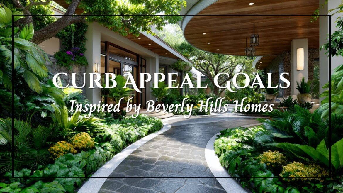BRILLIANT Front Yard Landscaping Ideas from Beverly Hills Mansions You’ll Want to Copy Today!