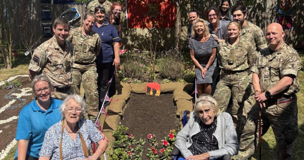 Chester care home community garden project a ‘triumph’ Chester care home community garden project a 'triumph'
