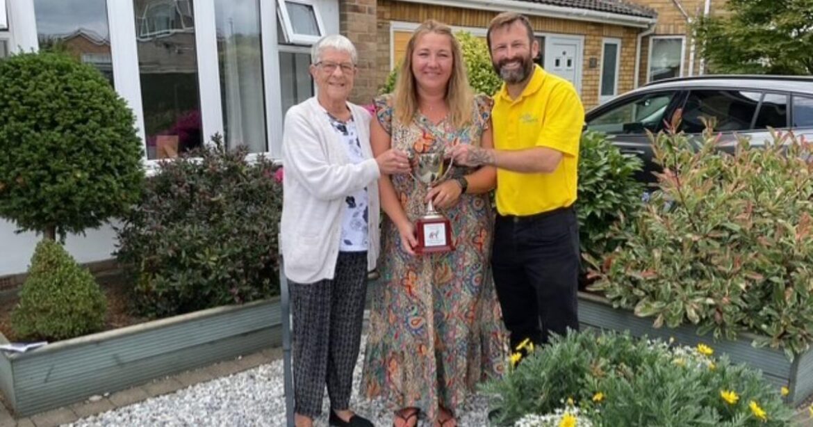 Foxwood couple win neighbourhood garden competition