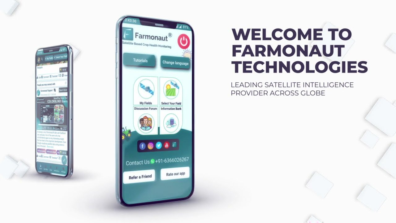 Farmonaut® | Making Farming Better With Satellite Data