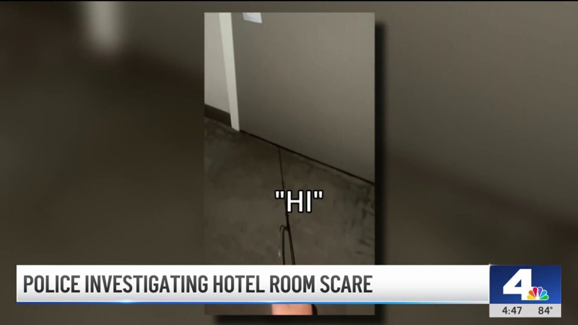 Did someone try to break into this Garden Grove hotel room? – NBC Los Angeles Did someone try to break into this Garden Grove hotel room? – NBC Los Angeles