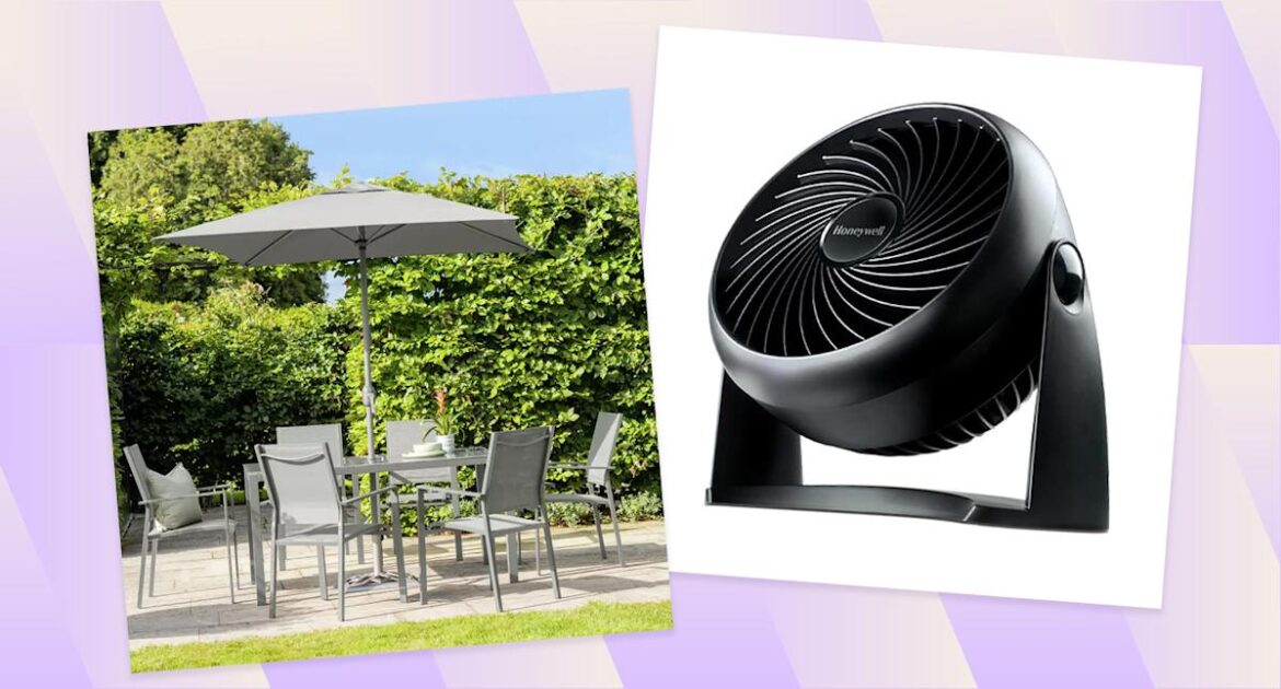 Argos fans, garden furniture and more reduced by up 50% in huge sale