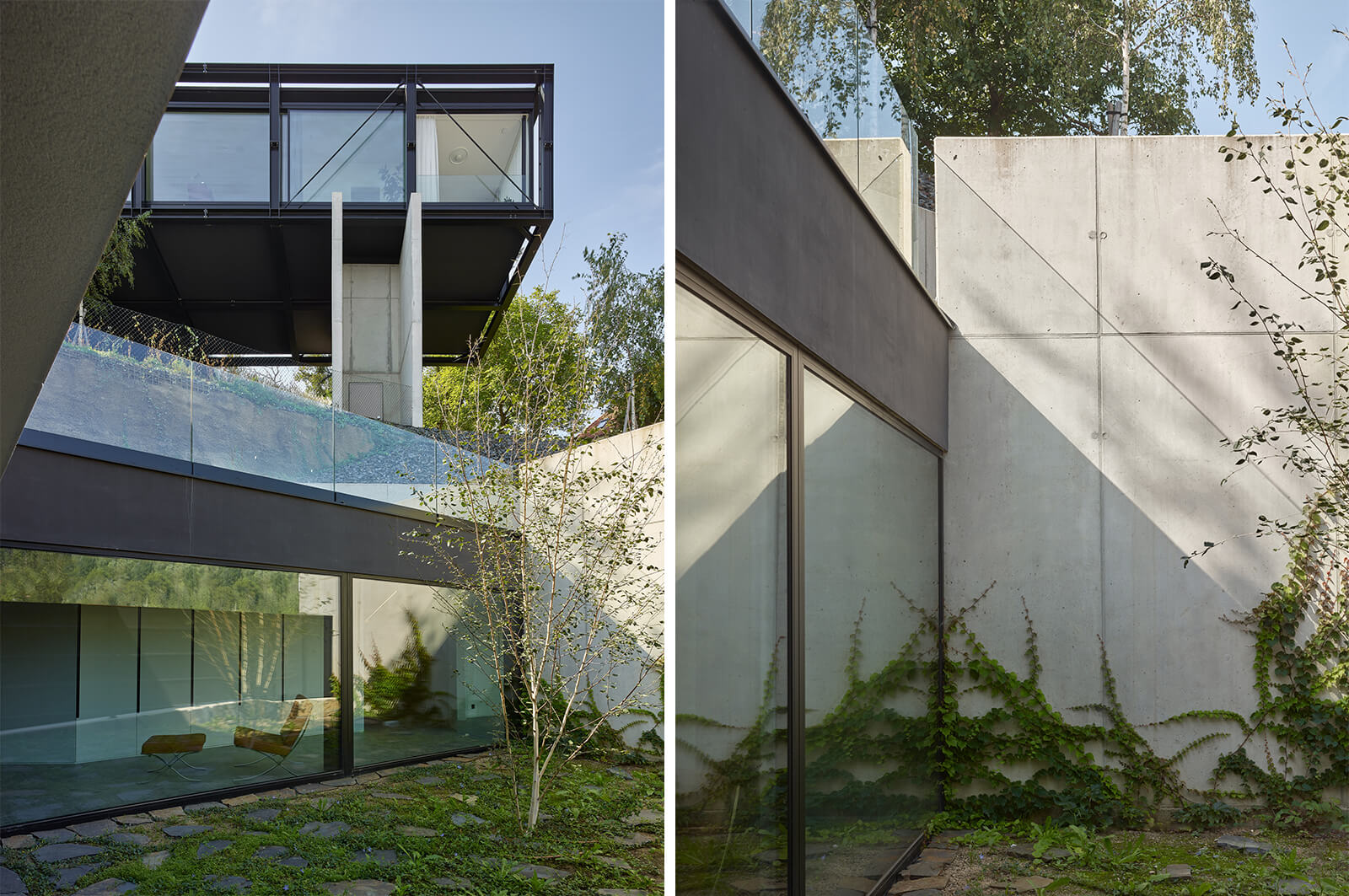 A play in levels in Villa Sidonius | Villa Sidonius | Stempel & Tesar architekti | STIRworld