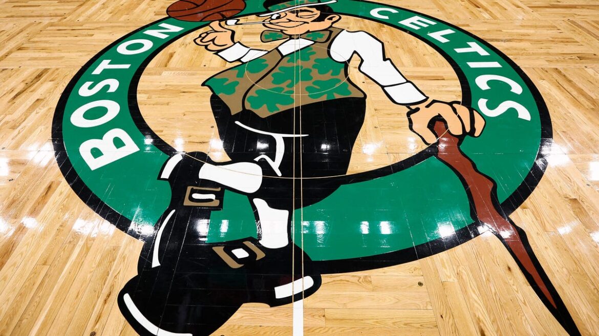 Floor of old Boston Garden now in Connecticut home