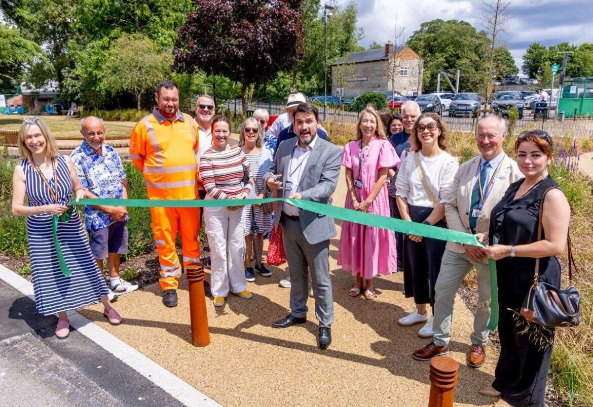 Newbury Peace Garden opens Newbury Peace Garden opens