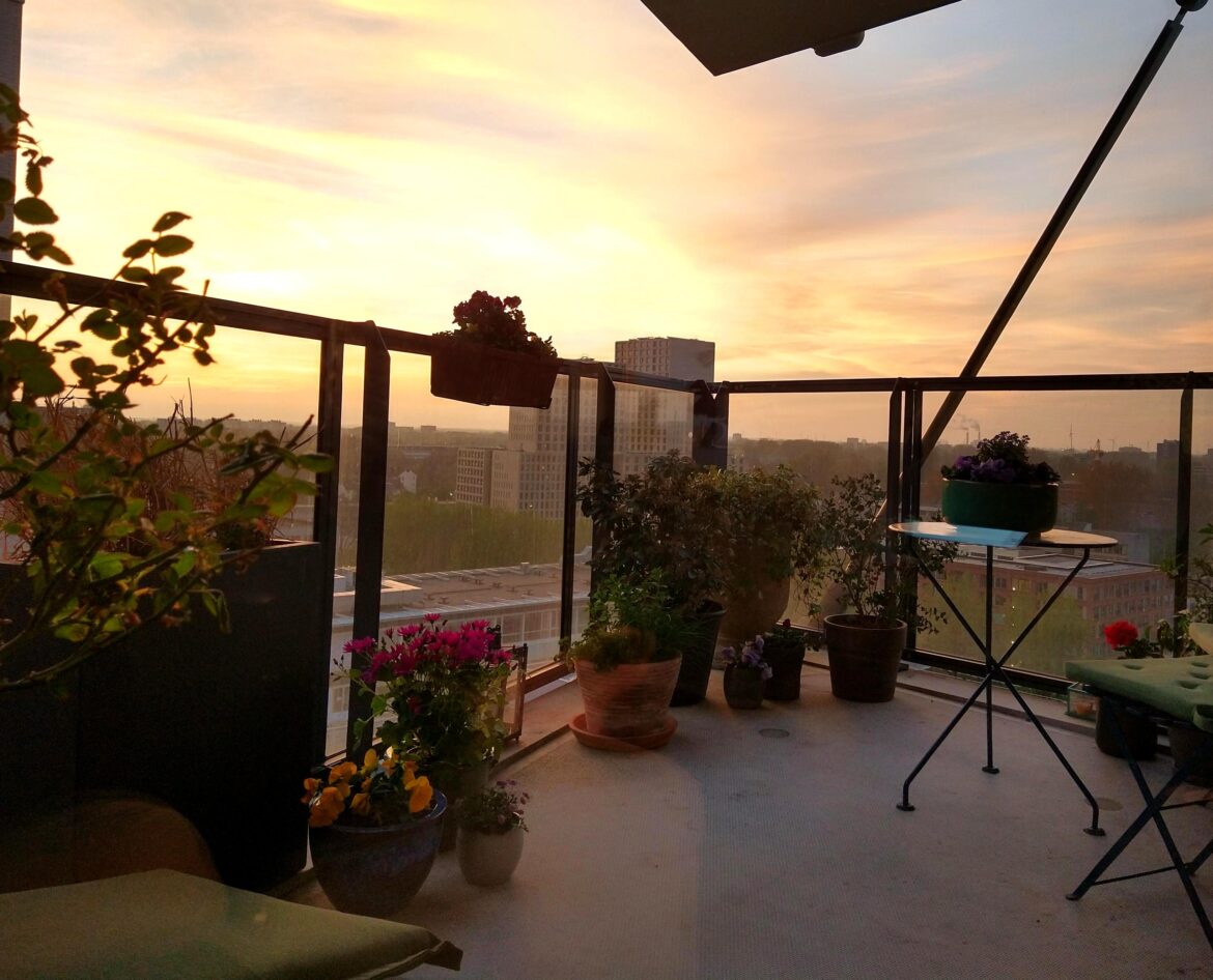 My Amsterdam balcony