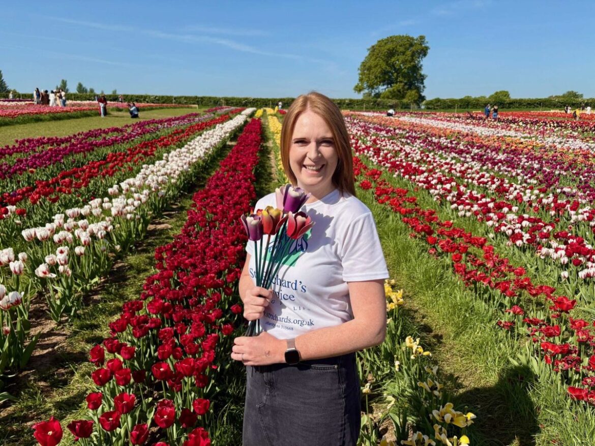 Tulips to bloom brightly in Worcester for St Richard's Hopsice