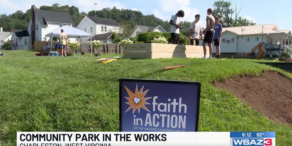 Faith in Action creating a community garden Faith in Action creating a community garden