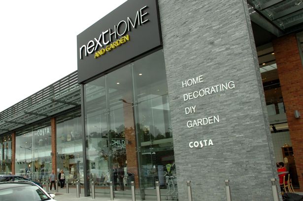 Photo shows Next home shop