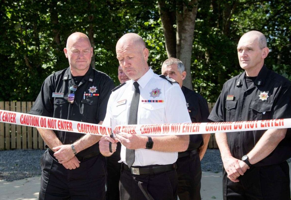 Fochabers firefighters transform overgrown wasteland into mental health garden for ‘sanctuary and healing’