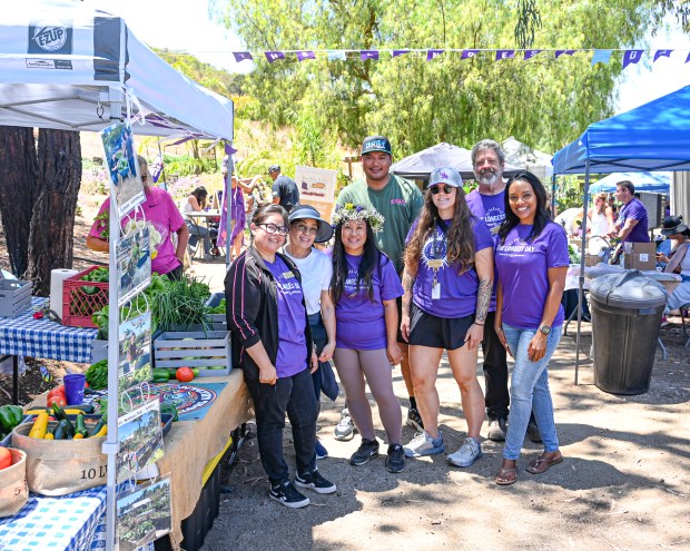 Directors at the Sinceri Poway Gardens. From left, Celia Preciado,...