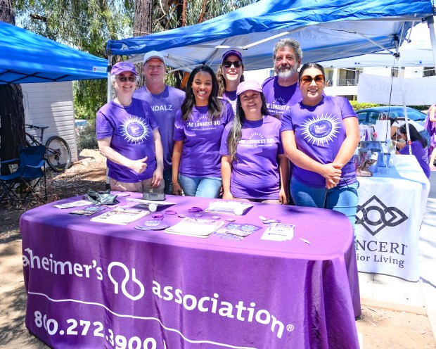 Sinceri Poway Gardens staff and supporters of the San Diego...