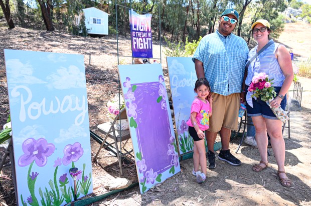The Castaneda Family, from left, Mardie Jones, Justin and Nicole...