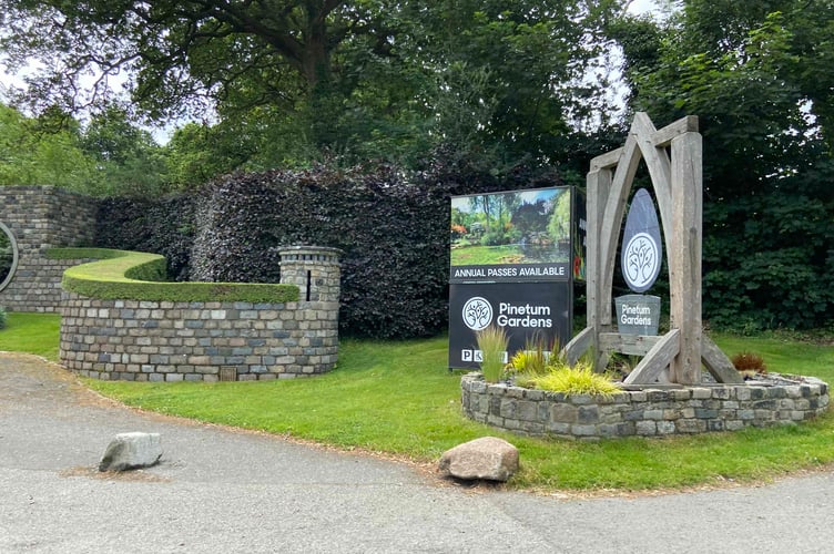 Pinetum Gardens off Holmbush Road are open to the public. (Picture: Andrew Townsend)