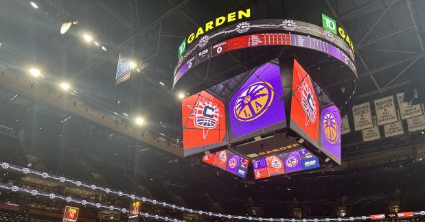 The Connecticut Sun sold out the first-ever WNBA game at TD Garden against the Los Angeles Sparks last season, and the team returns to Boston to face the Indiana Fever in 2025.