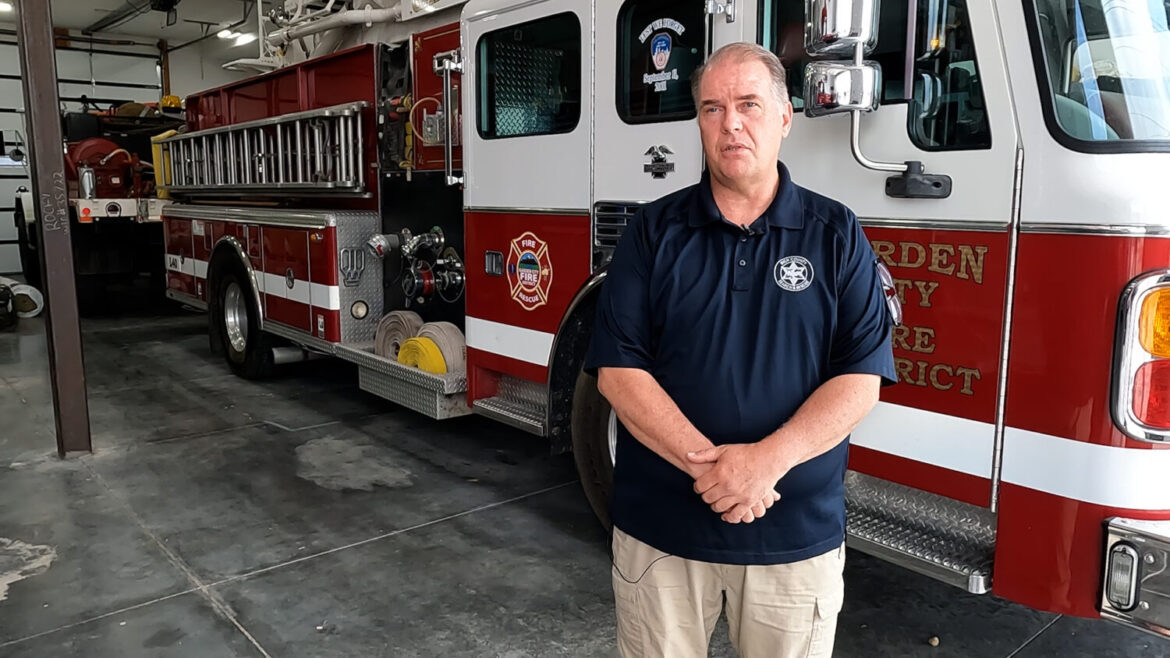 Garden City Fire District Fire Chief Mike Wahlberg announced that purchased fireworks can be legall...
